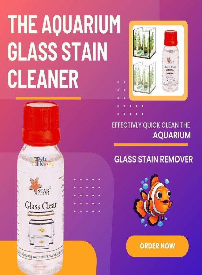 VAYINATO® Aquarium (Pack of 2) Fish Tank Cleaner Hard Water White Lime Scale Remover-60ml*2 | for Aquarium Use Only by Petzlifeworld - Image 2